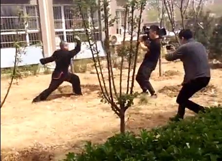 功夫出于苦练-练功进行中